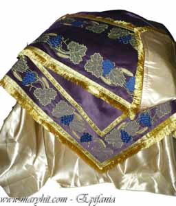 coatings , church, embroidery, velvet , cross, tablecloth, tablecloth altar , clothing, purple cloth , spice , grape